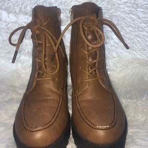 forever Shoes - Forever chunk lace up booties forever Shoes - Forever chunk lace up booties